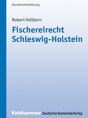cover image of Fischereirecht Schleswig-Holstein